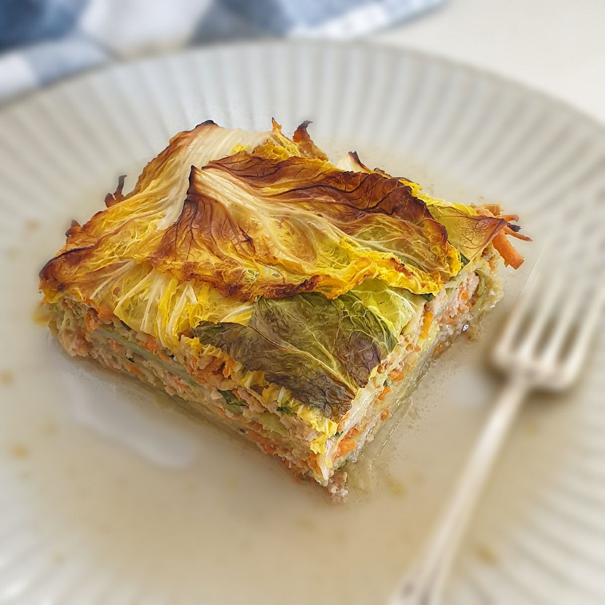Asian Pork and Cabbage Bake Tray